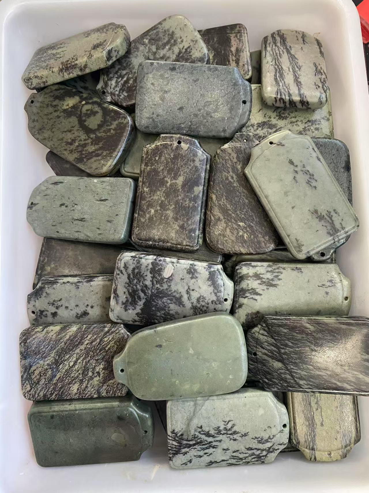 和田玉 草花 随机发货 一个