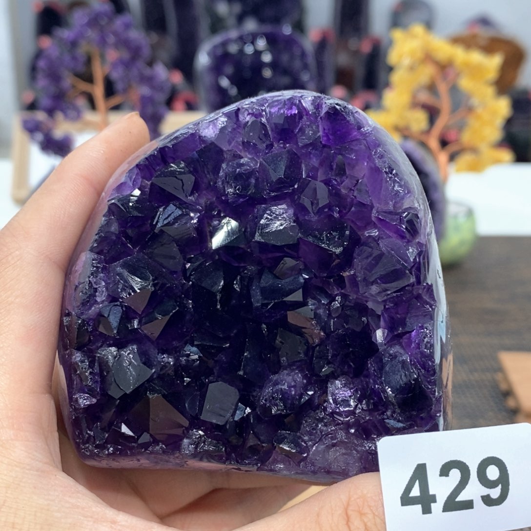 紫晶大型摆件（非配饰）未镶嵌