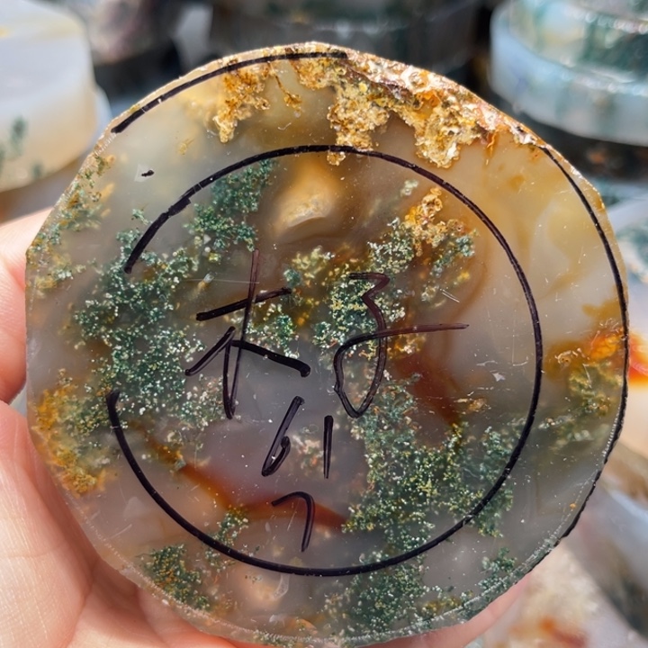 木***子定制玛瑙定制水草玛瑙手镯