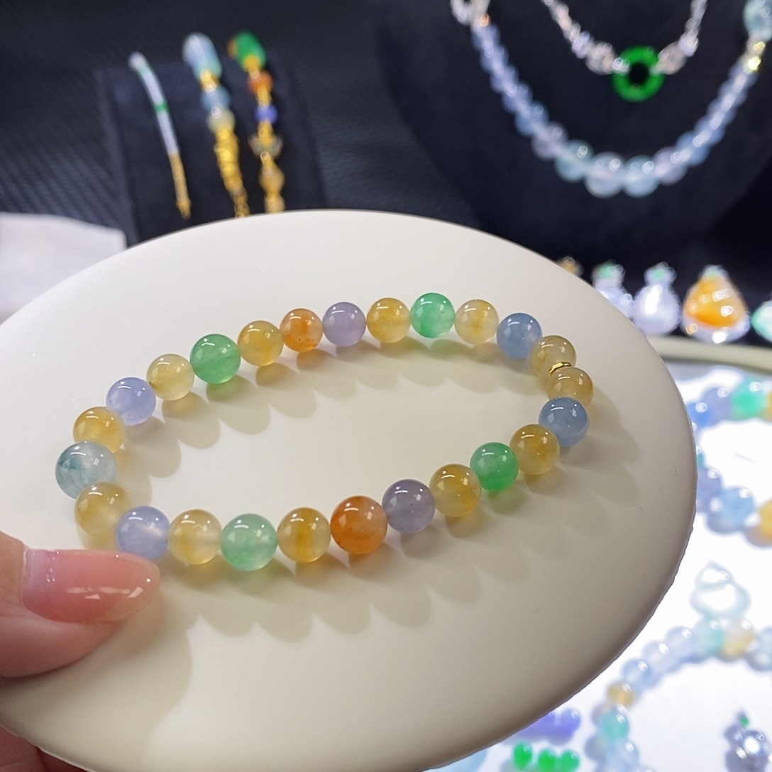 翡翠把件未镶嵌单圈