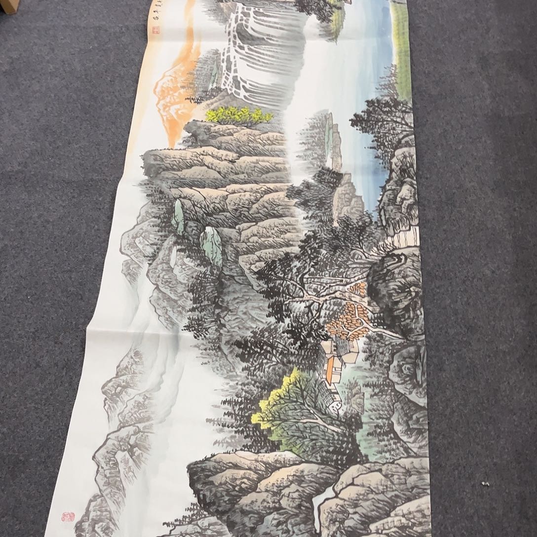 国画D国画单幅任发