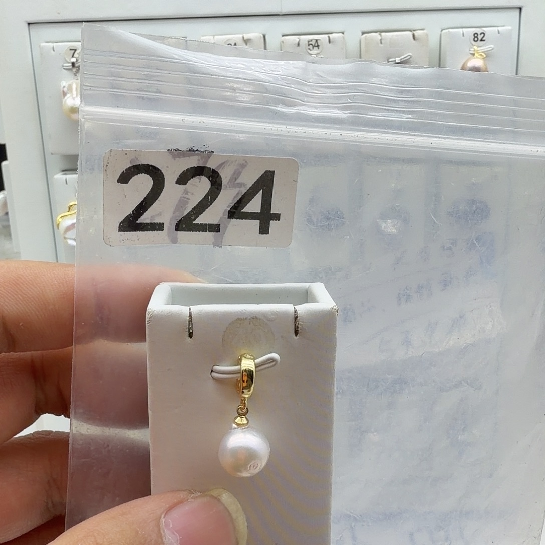 颈饰淡水珍珠合金