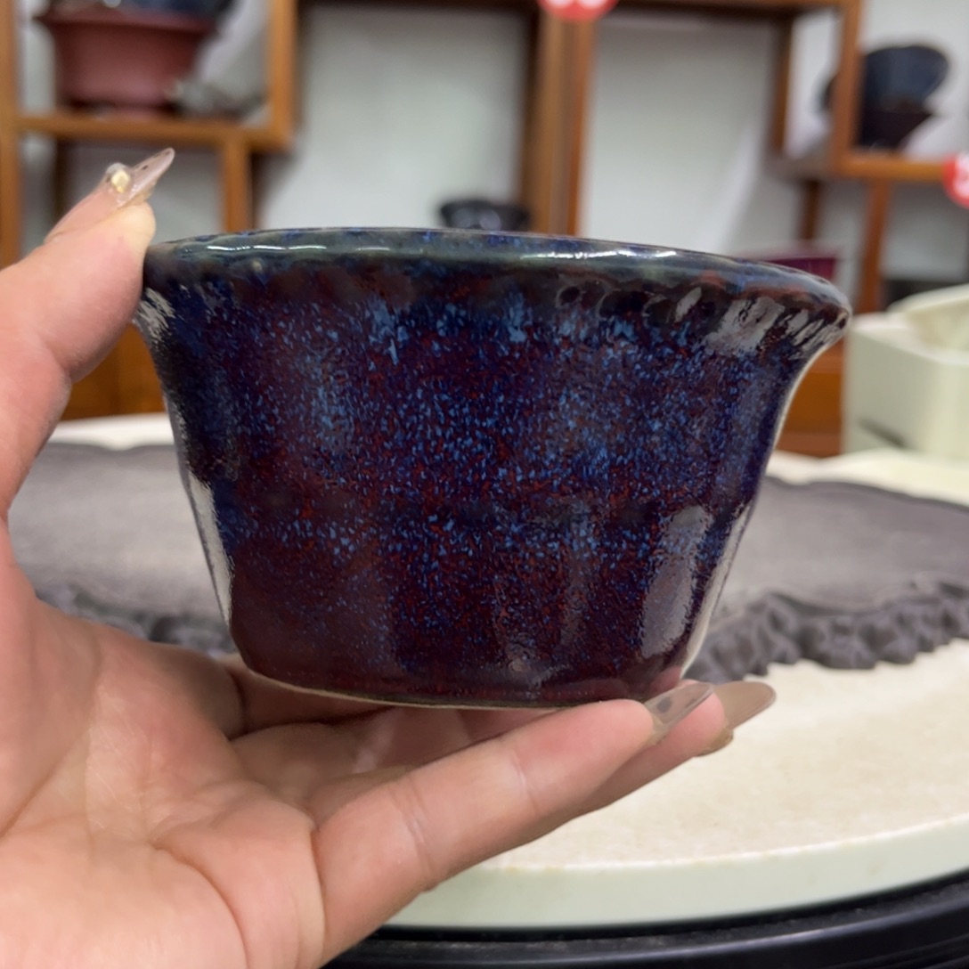 紫砂花盆瑕疵6/11。。。