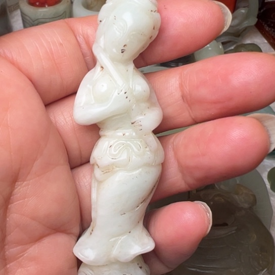 和田玉把件未镶嵌