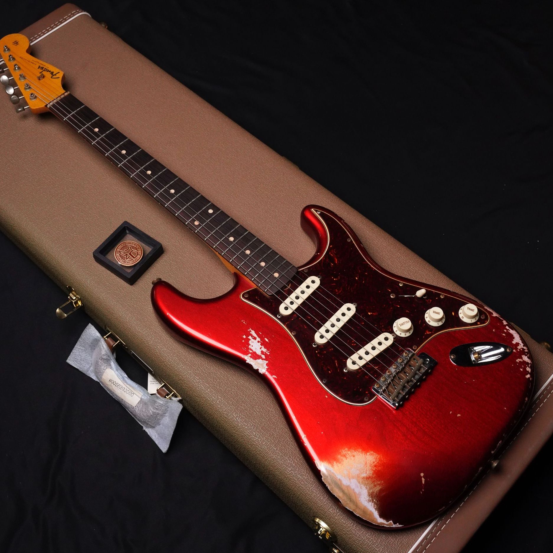 Fender Custom Shop 1962手缠拾音器高配电吉他