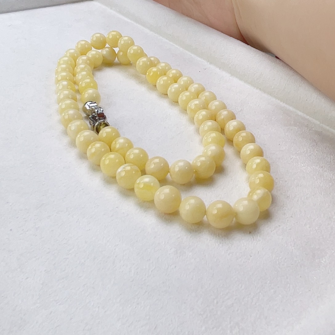 蜜蜡颈饰未镶嵌蜜蜡8.2