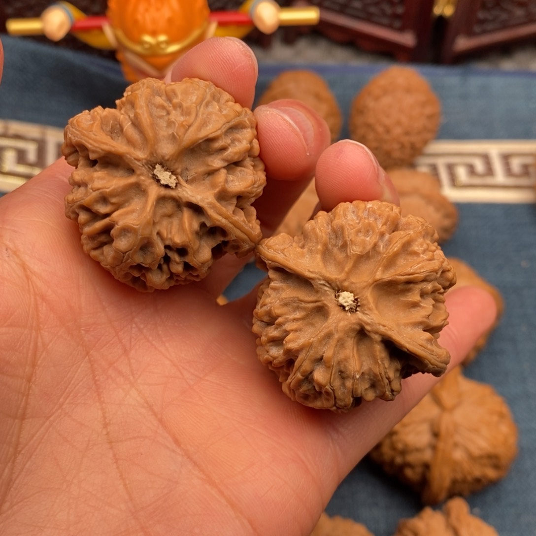 文玩核桃把件38全品球苹果