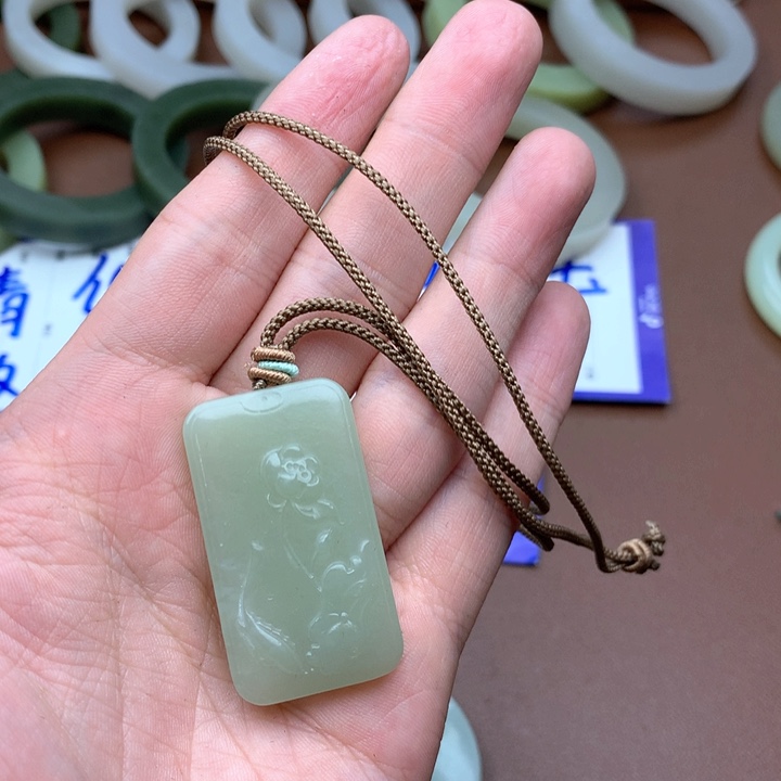 和田玉珠宝半成品未镶嵌