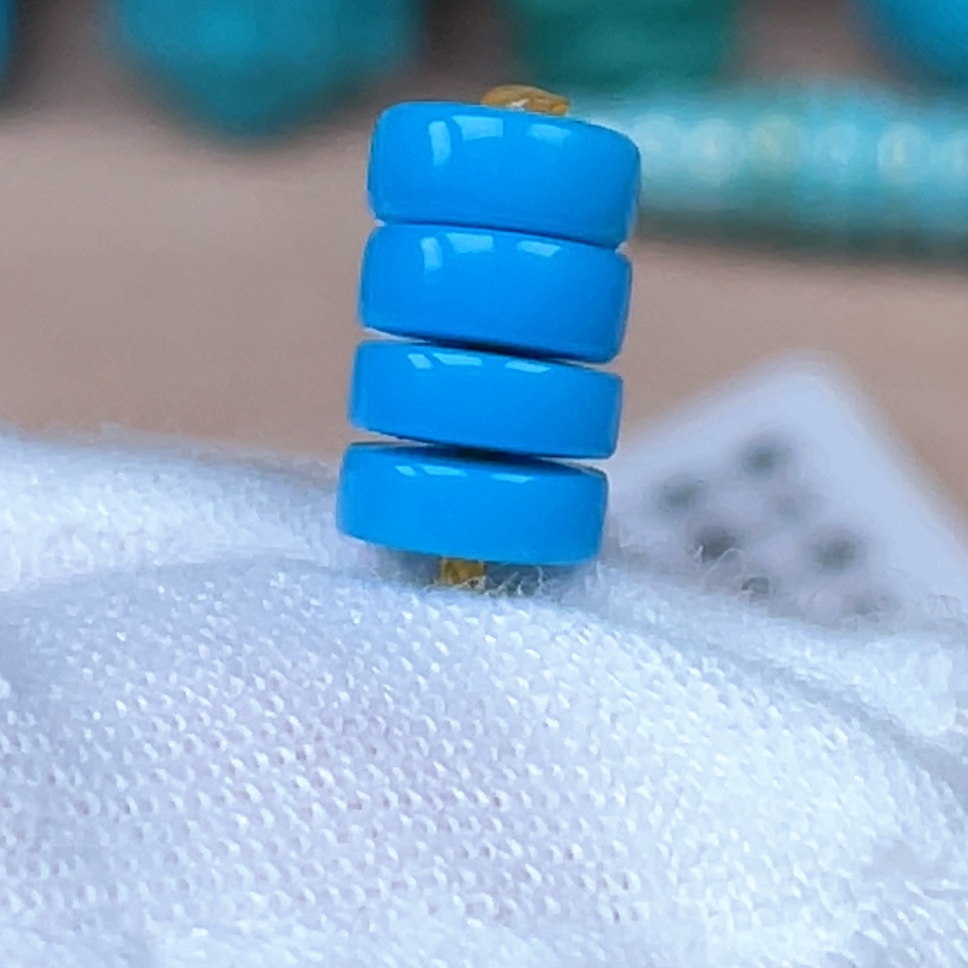 绿松石未镶嵌颈饰6mm