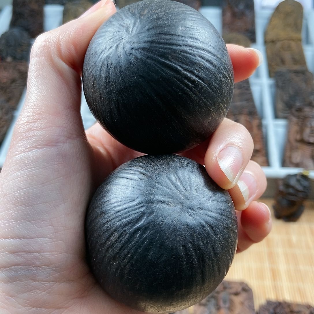 香榧木海南原料手球5.0