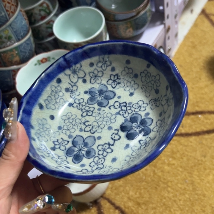 盖碗瓷器直播放漏中