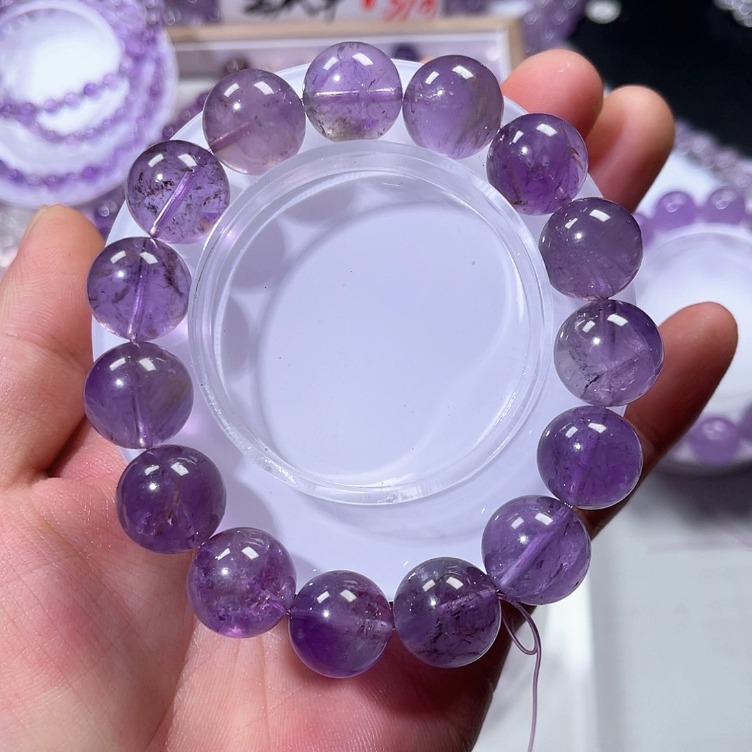 手链未镶嵌烟晶紫水晶手链福利商品