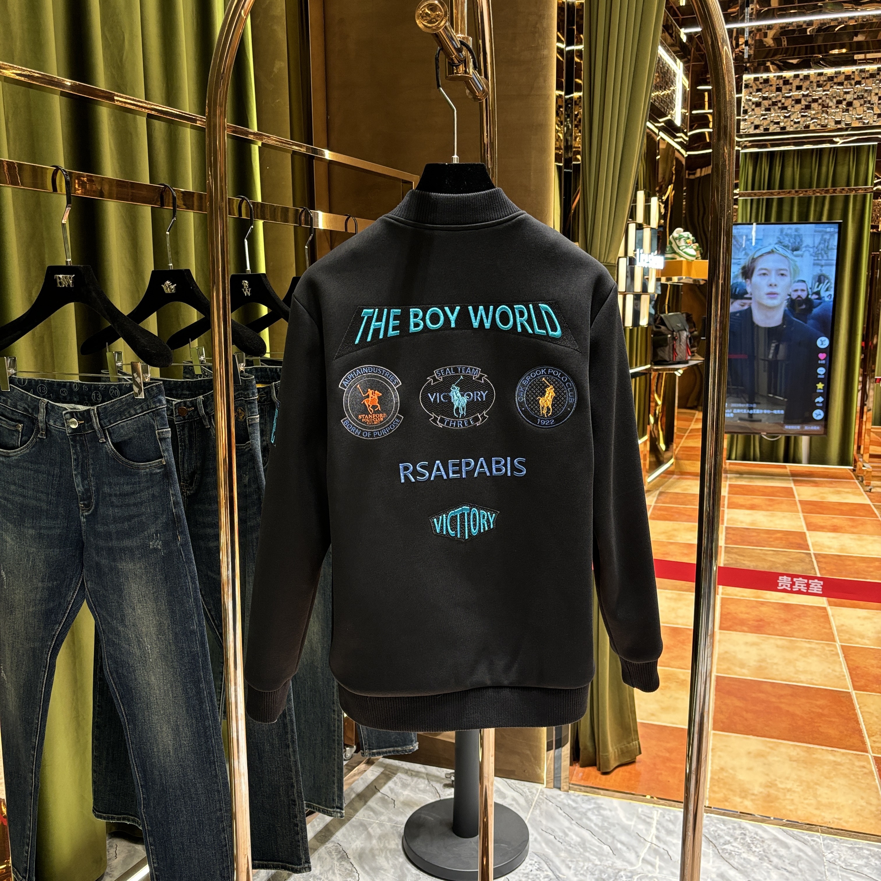 YL【大师兄专属】2025新品秋冬高奢重磅棒球服外套-88867