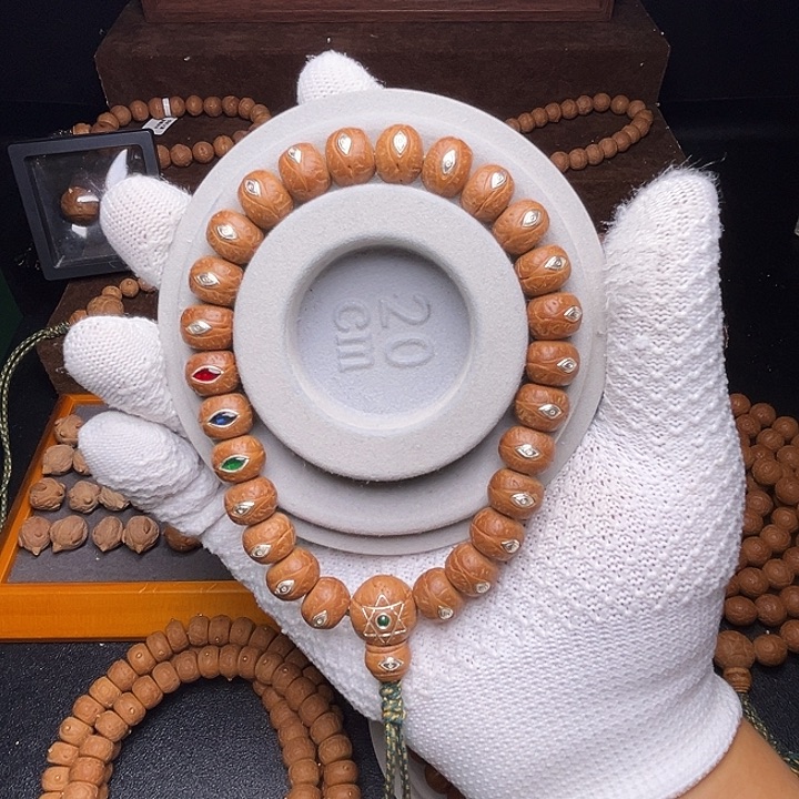 手串凤眼菩提12.5mm藏式手持