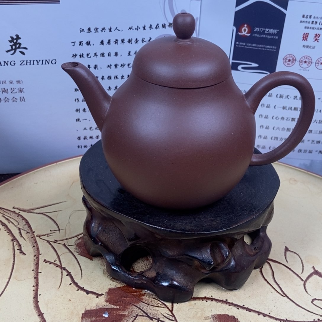 紫砂茶壶K容量宜兴紫砂壶