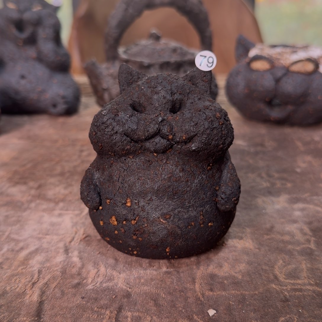 壶景德镇纯手工纯柴烧作品
