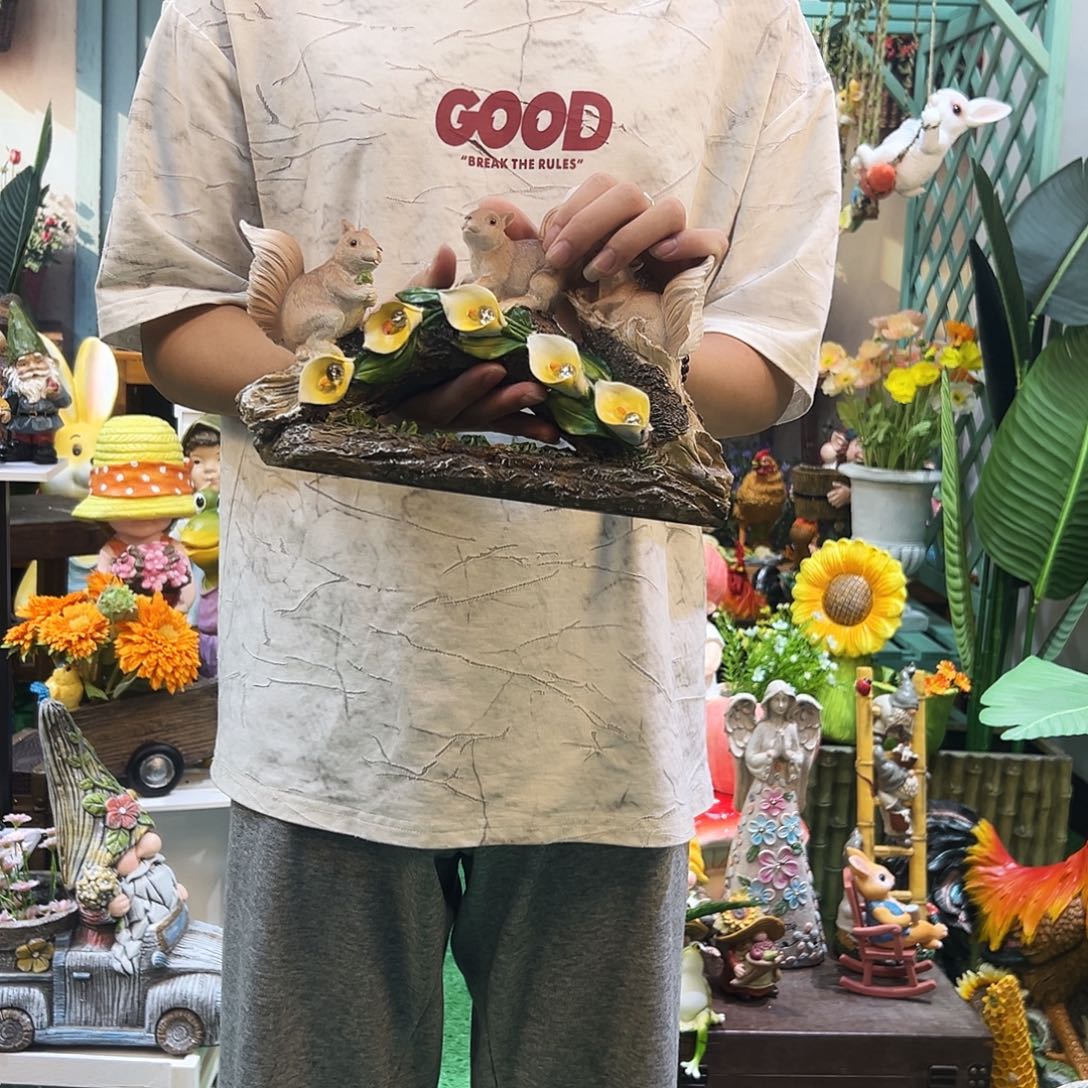 摆件花园摆件红红火火