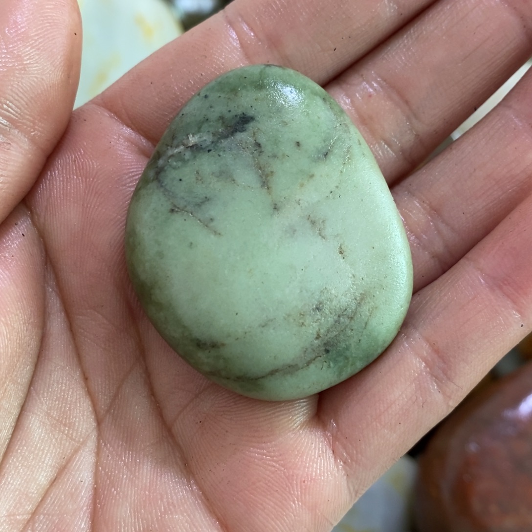 和田玉未镶嵌挂件23