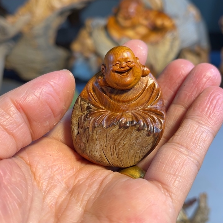 草***y柏木（崖柏）根雕工艺摆件