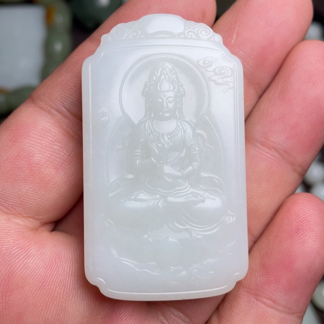 和田玉挂件未镶嵌