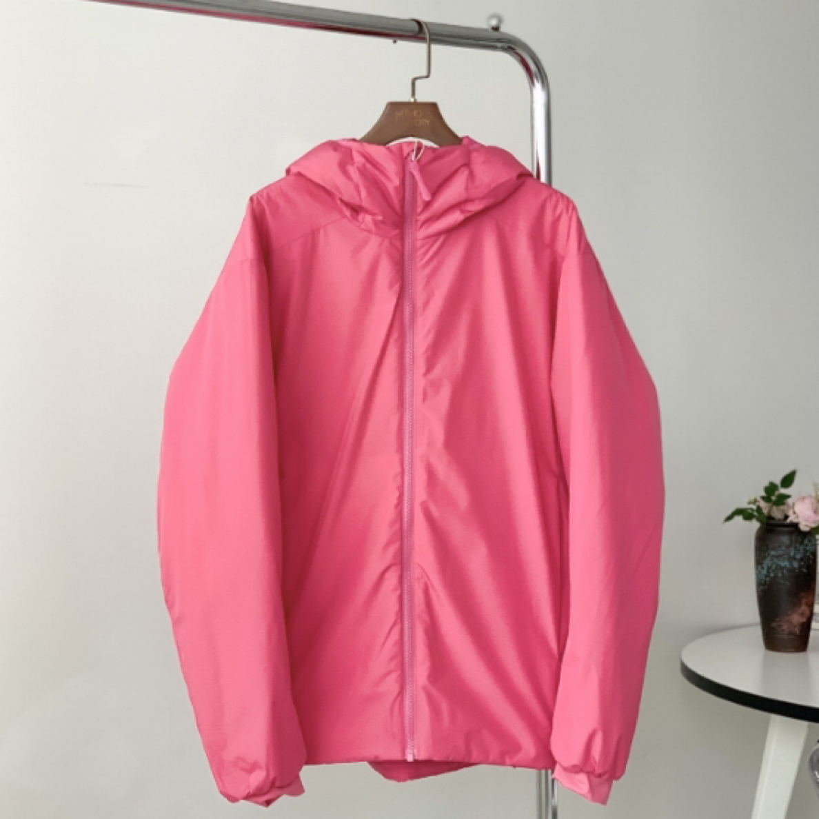 Ar光板情侣防水保暖连帽棉服外套dy2816