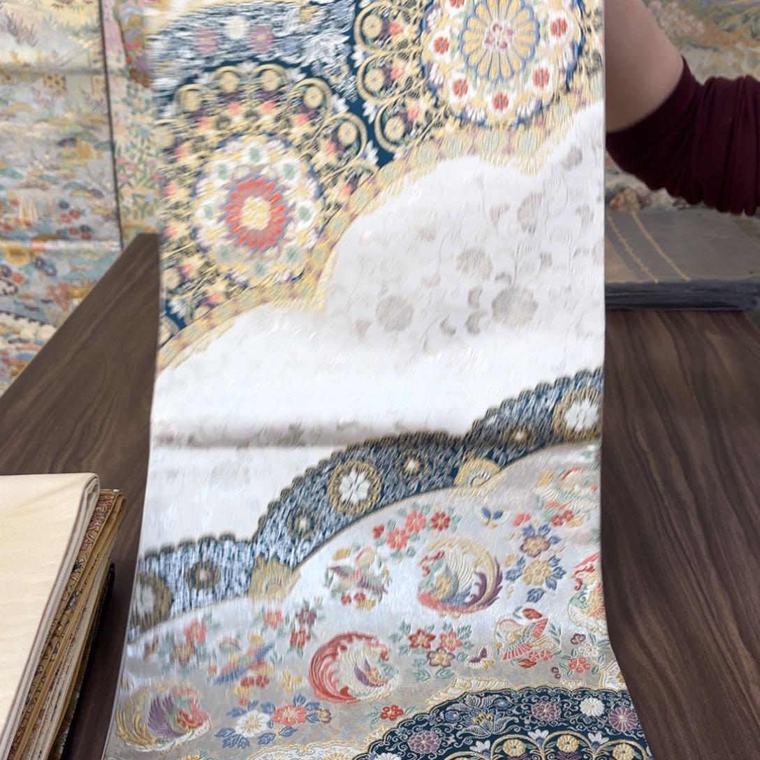 织绣唐锦西阵织带带