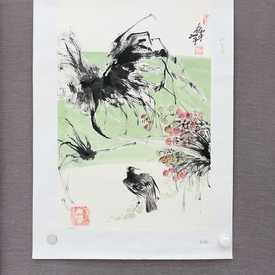 国画杜宝才展览原作