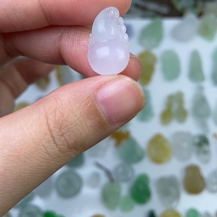 定制翡翠未镶嵌葫芦