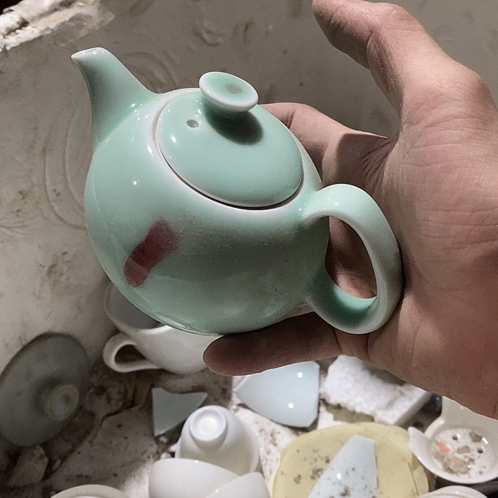 聚**时微瑕茶具介意勿拍