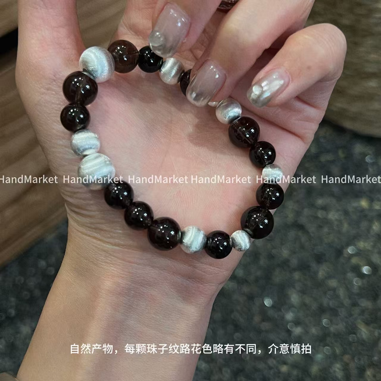 925银手链 JIUJIU【秘岛】手工百搭情侣小众ins设计感0909