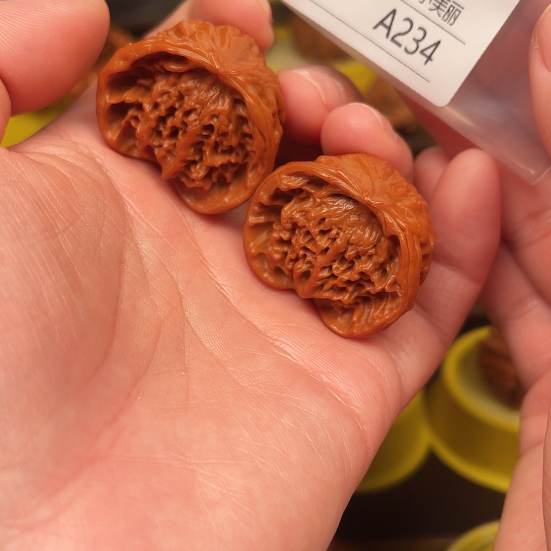 越***勇文玩核桃吊坠聚宝盆