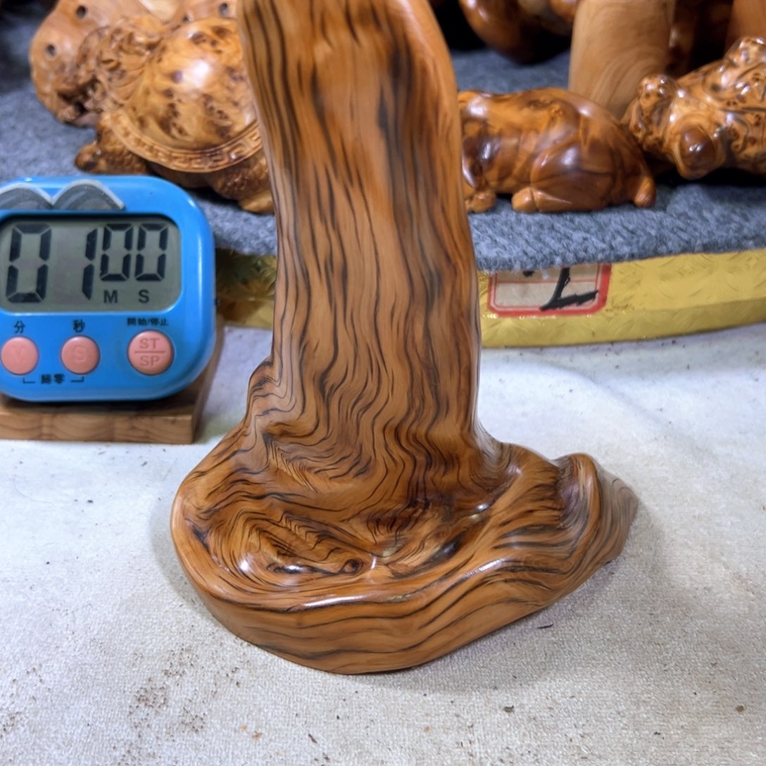 用***5柏木随行摆件手把件