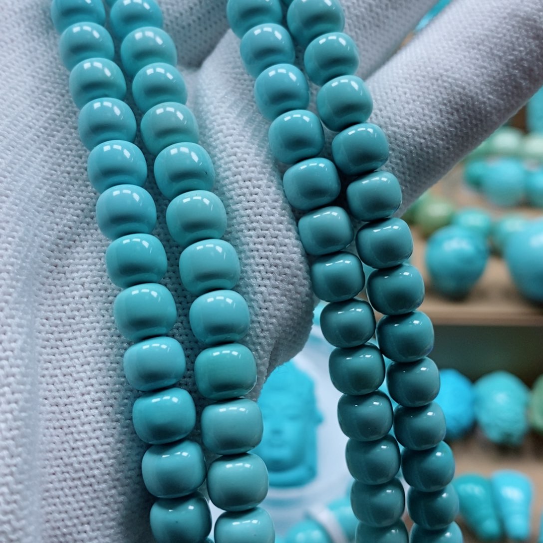 绿松石珠宝奇石未镶嵌呵*哥