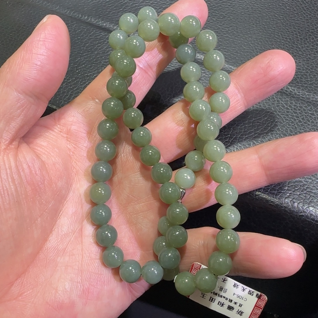 和田玉未镶嵌项链