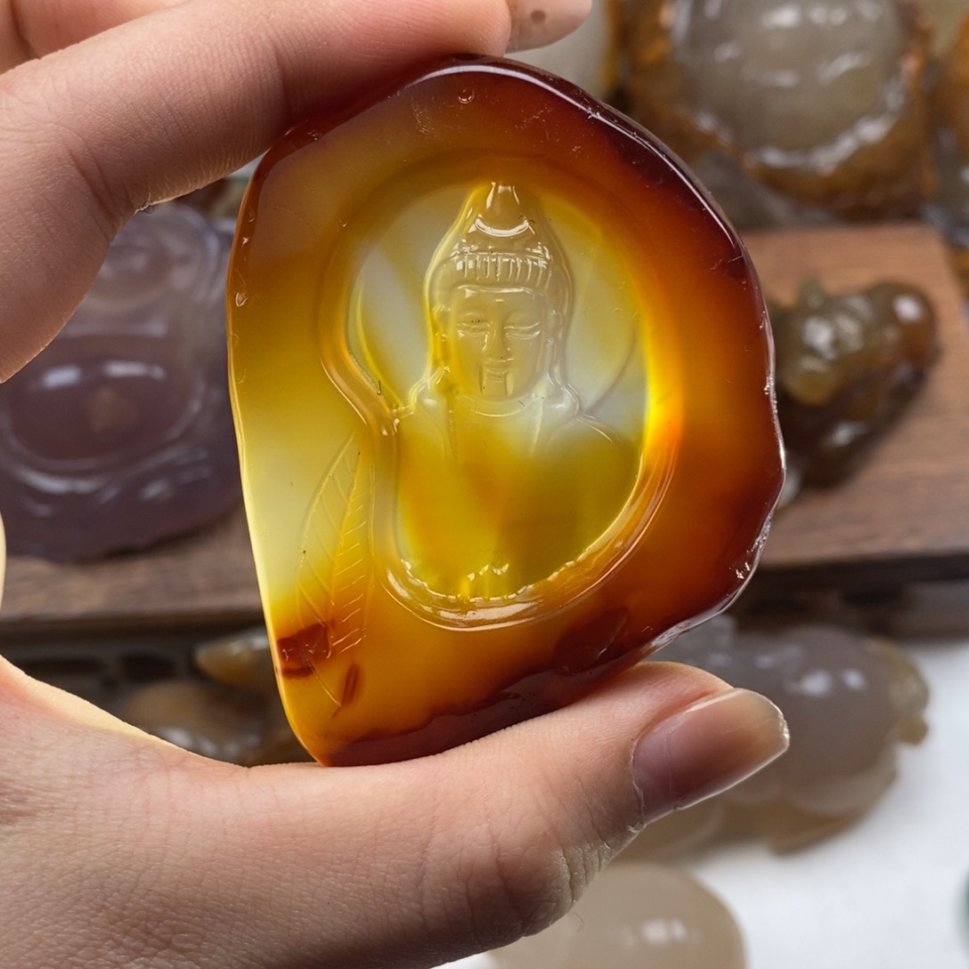 玛瑙/玉髓未镶嵌颈饰