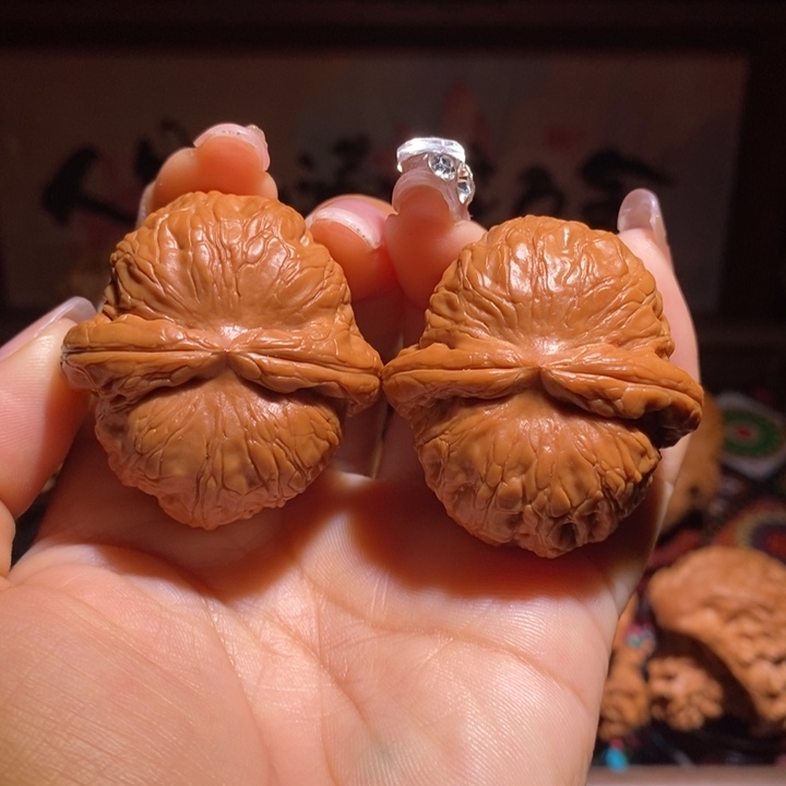 吊坠文玩核桃40全品元宝