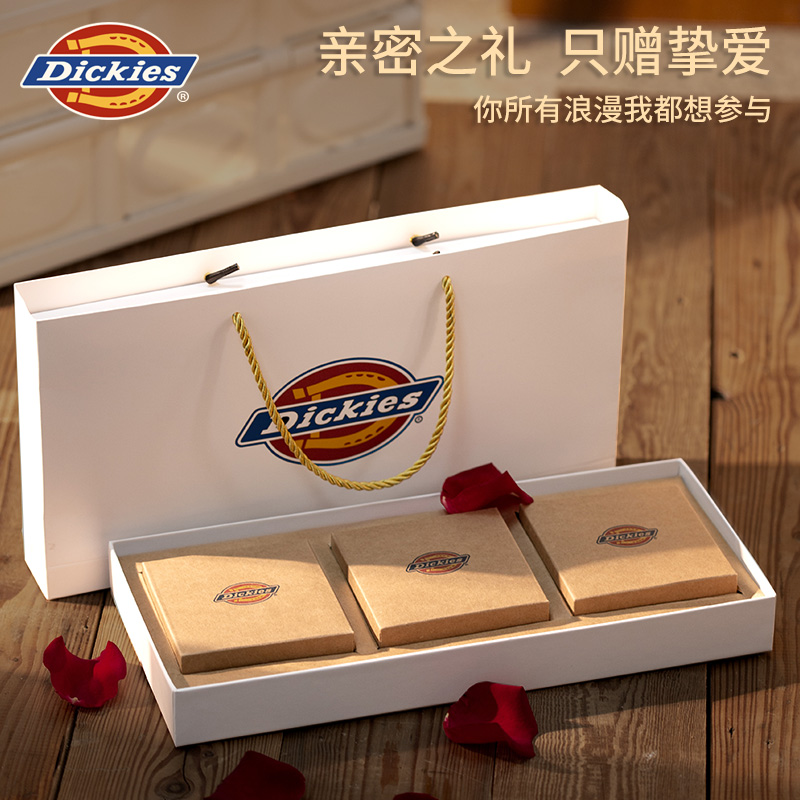【白金礼盒装】Dickies平角裤秋冬季送老公男友礼物10A抗菌平角内裤