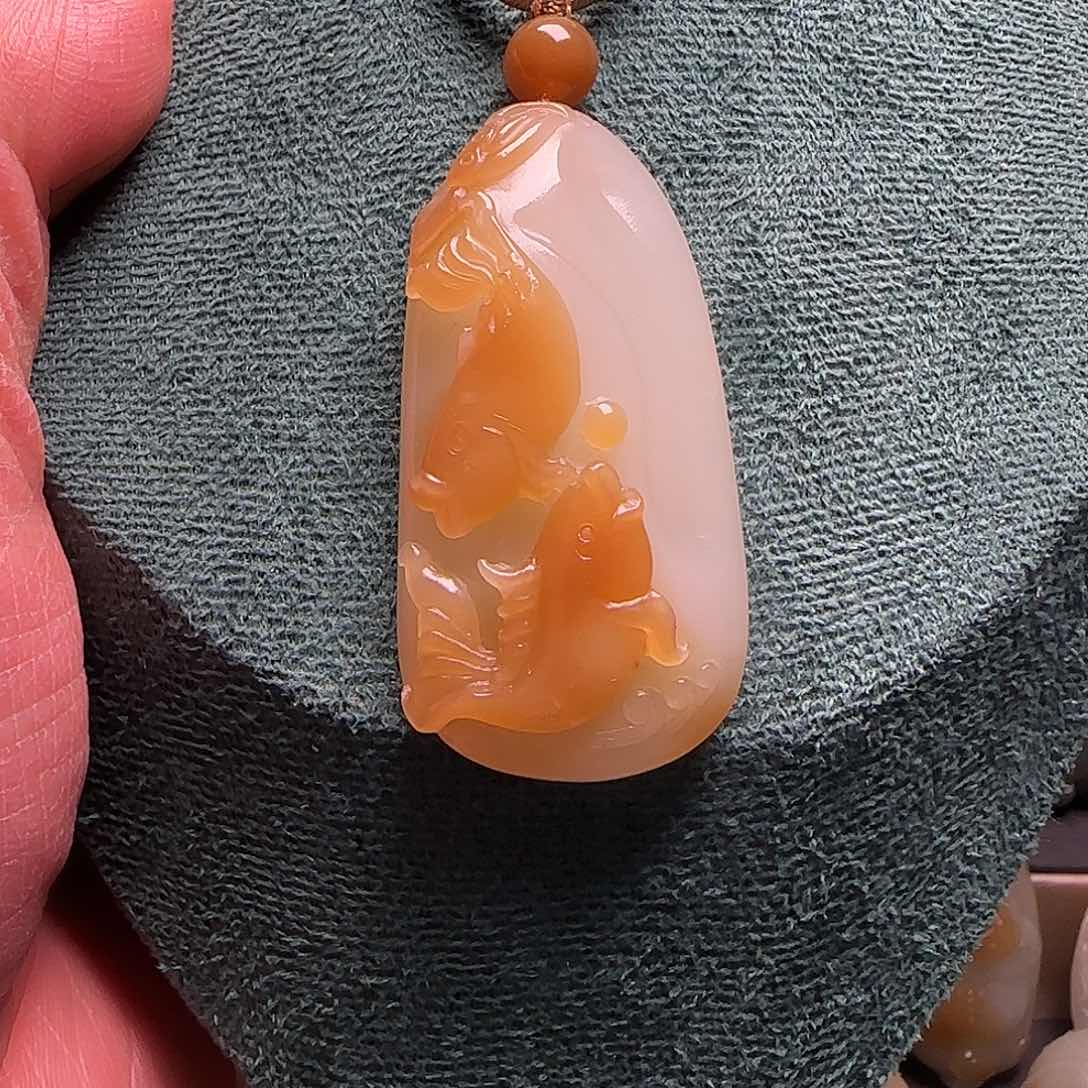 和田玉（糖玉）颈饰未镶嵌L*