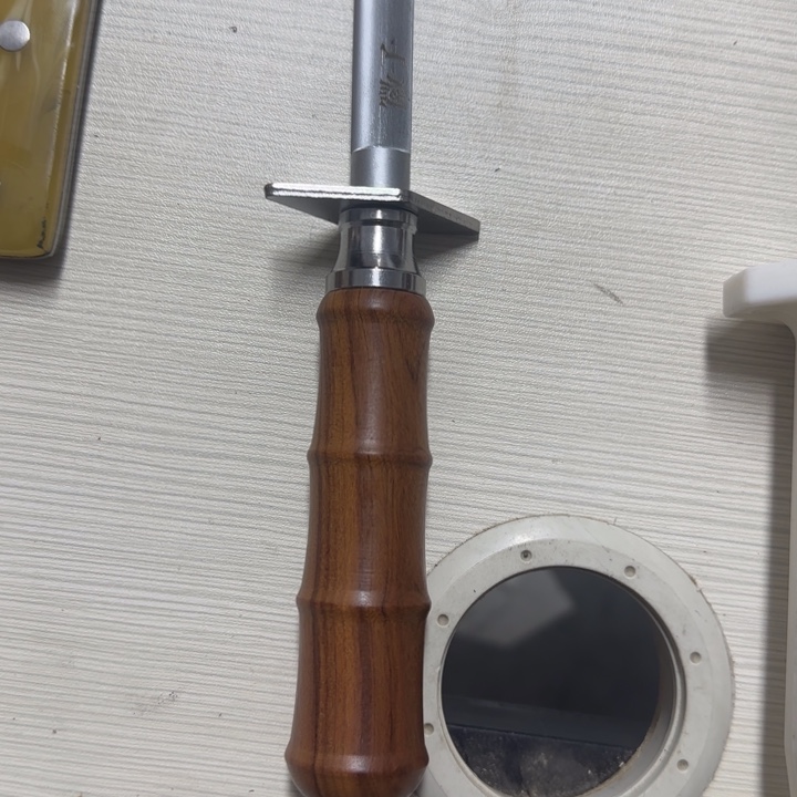 钢铁黄竹节细纹磨刀棒