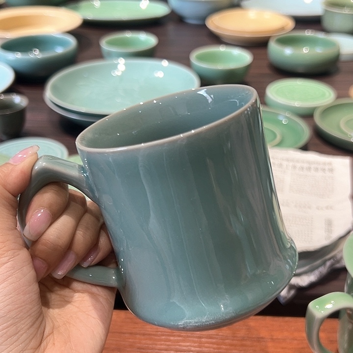 小米茶器龙泉青瓷