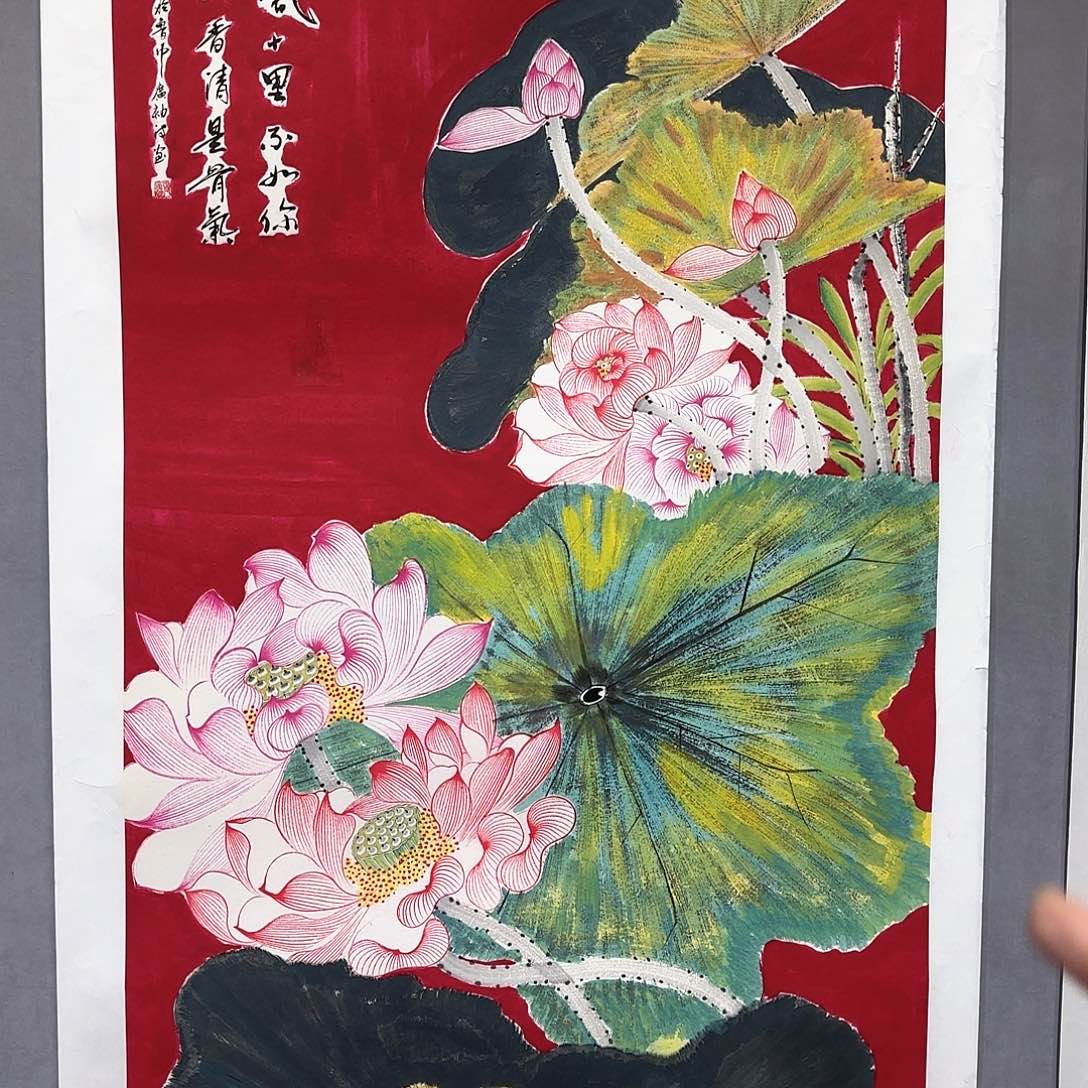国画国画纯手绘作品请放心去藏