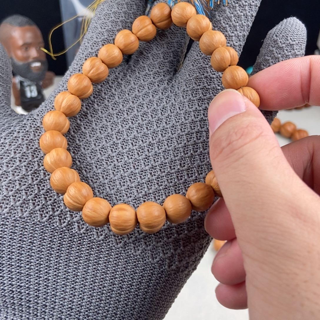 猴头核桃手串哑光手工屁桃