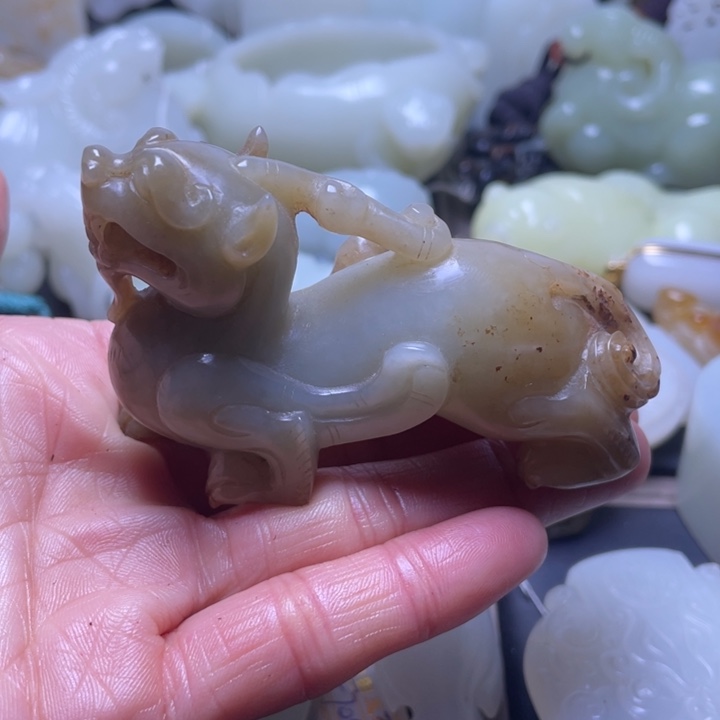 和田玉吊坠(不含链)未镶嵌