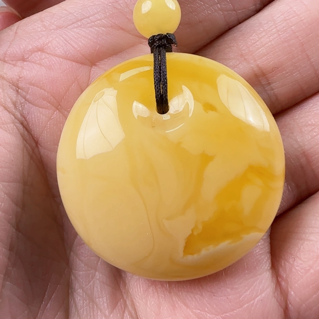 琥珀裸石未镶嵌蜜蜡