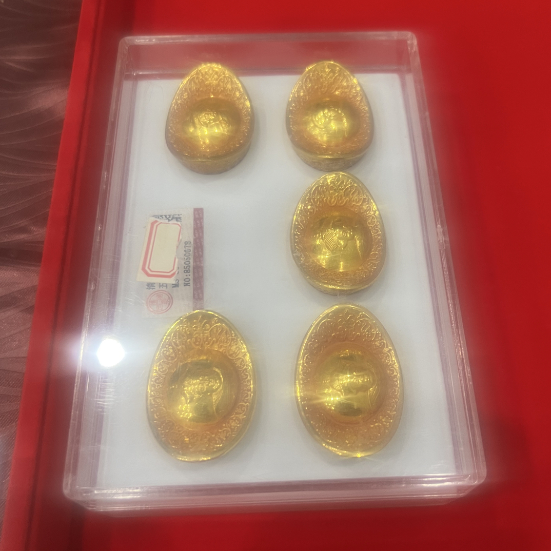 收藏特色   小元宝 XYB5个 摆件