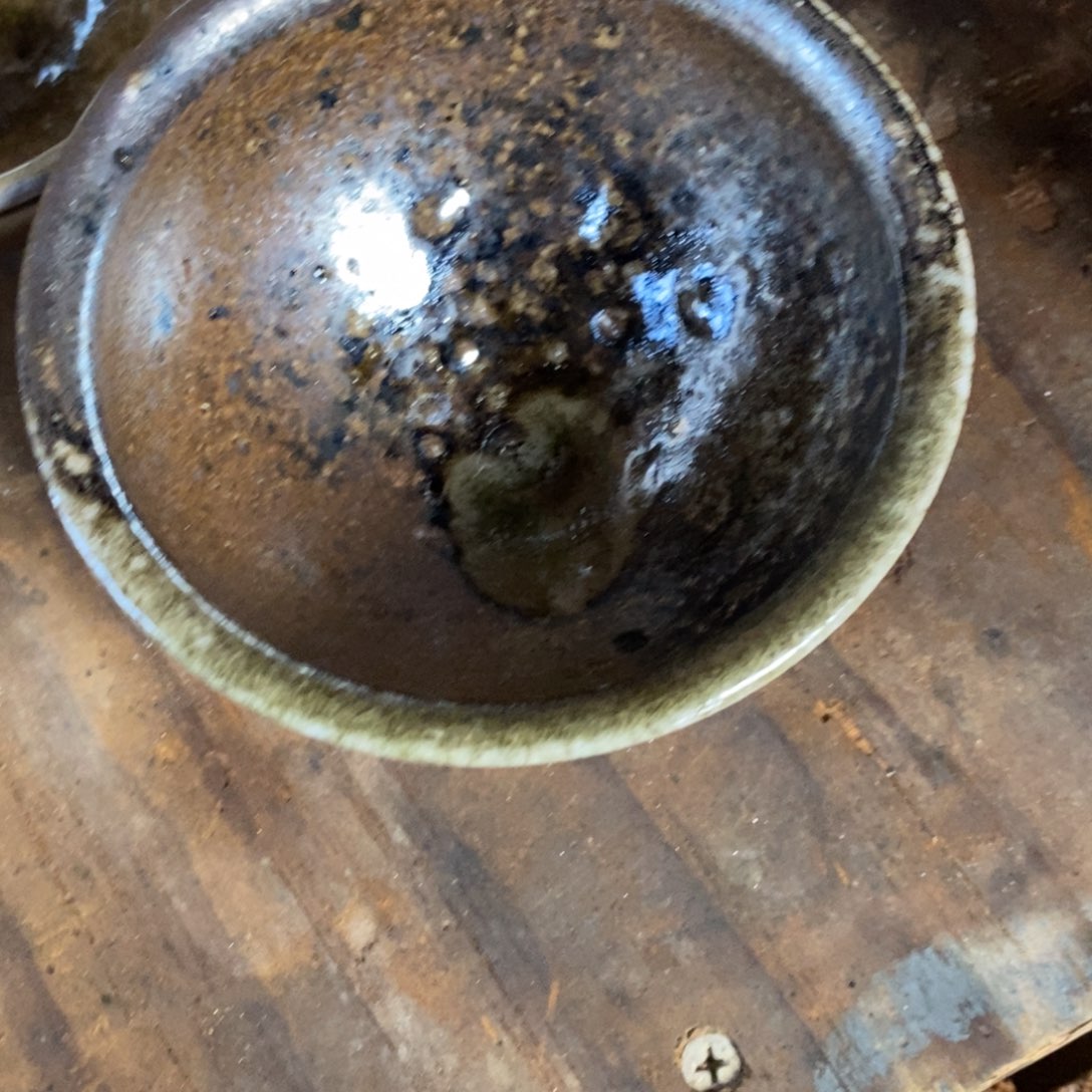 ****海釉绘浪鬼柴烧，无忌美国器