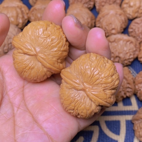 【闪购商品】文玩核桃吊坠五**晴元宝42