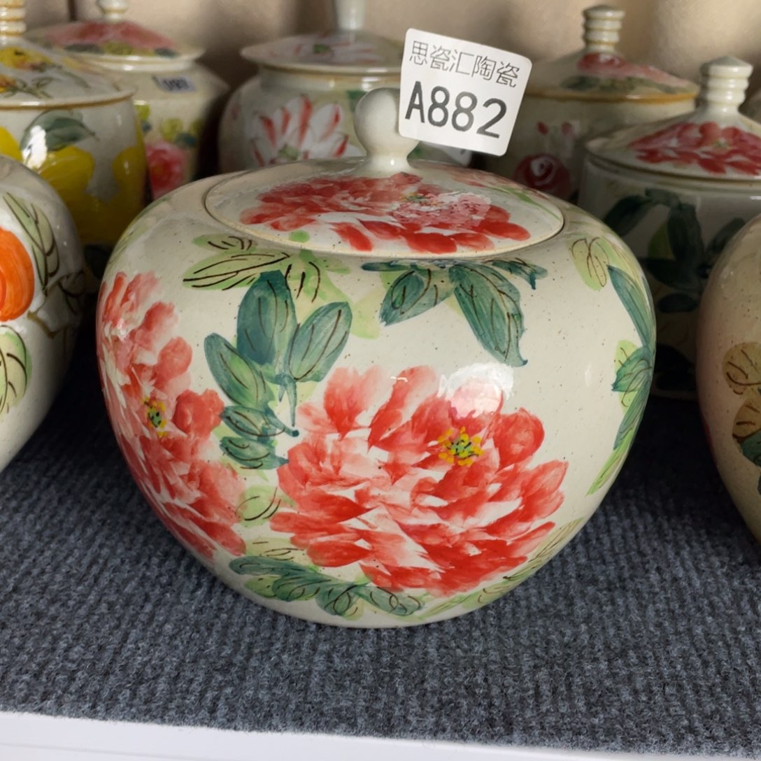 徐***徐大茶罐景德镇高温陶瓷8888