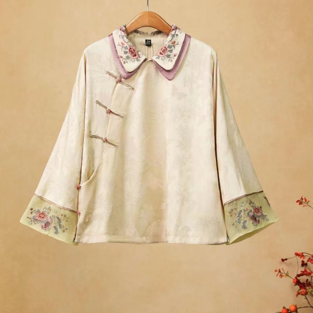 民族风刺绣上衣25454