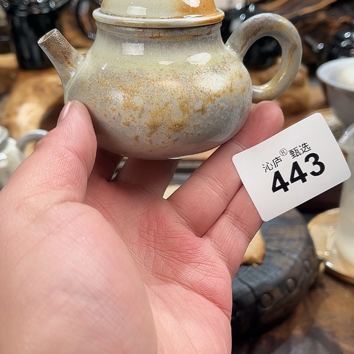 沁庐柴窑古法柴烧全手工茶具